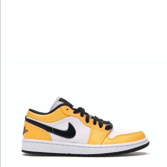 Jordan Shoes - -Edm- 🟡⚪️*NEW* Air Jordan 1 Low “Laser Orange” (W)
